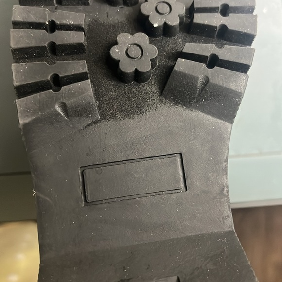 Mix No.6 - White Lace-Up Women's combat Boots faux leather zipper - Picture 6 of 12